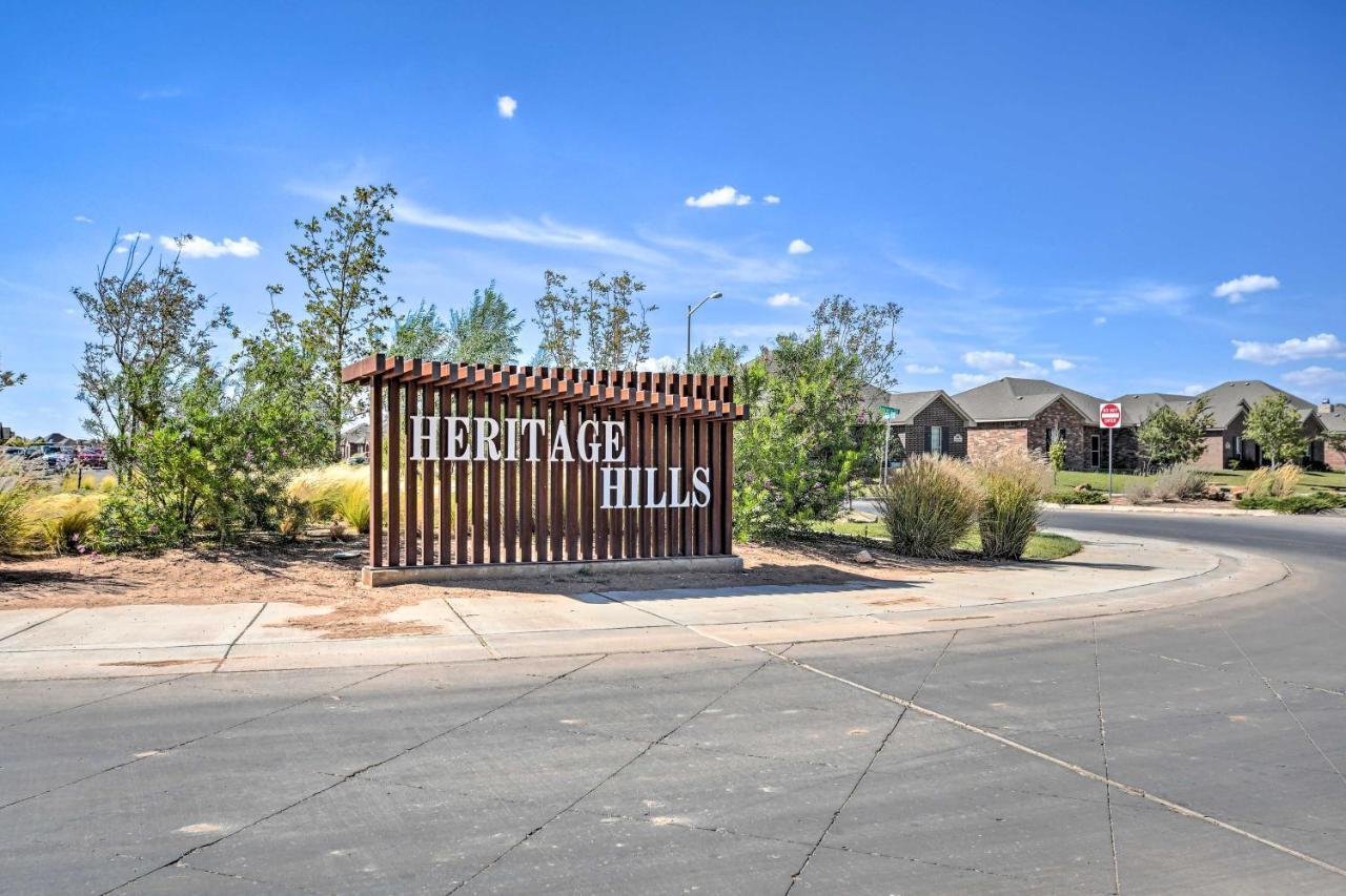Modern Amarillo House With Fire Pit And Hot Tub! Villa Soncy Exterior photo